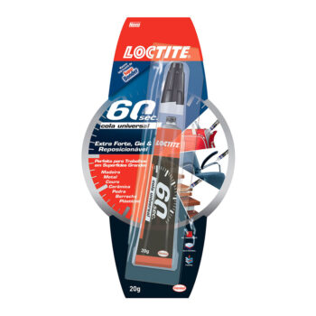 Cola Instantânea Universal 60seg Loctite 20g