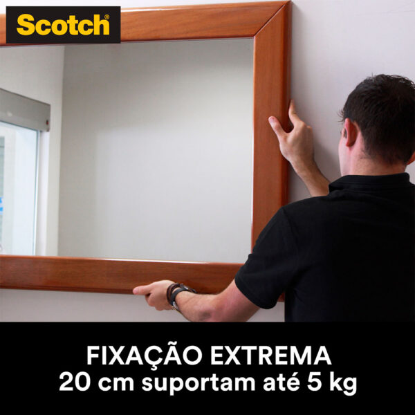 Fita Fixa Forte Extreme VHB Scotch 3M - 24mmx2m - Imagem 5