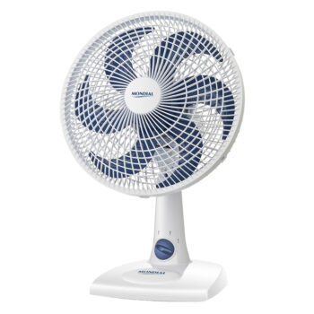 Ventilador de Mesa Maxi Power Branco/Azul 30cm Mondial 127v