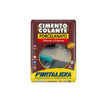 Argamassa P/ Porcelanato Ac3 20Kg Cinza Fortaleza