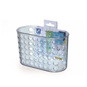 Porta Shampoo em Poliestireno Cristal Arthi 19cm