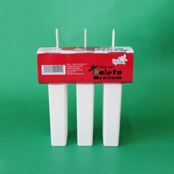 Forma para Paleta Mexicana 3 Moldes Branco Uplar