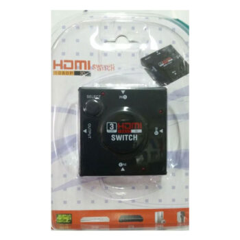 Chave Seletora Full HD HDMI 3 Entradas e 1 Saída BNK
