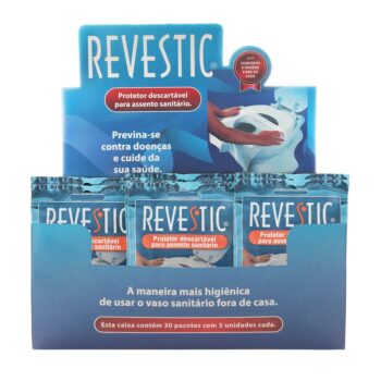 Protetor Sanitário Descartável Revestic 3 Unidades