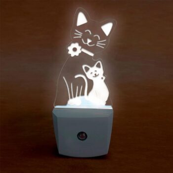 Luminária Led Noturna Gatinhos Key West Bivolt