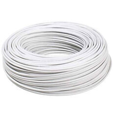 Cordão Paralelo 2X1,0Mm 100M Branco Corfio