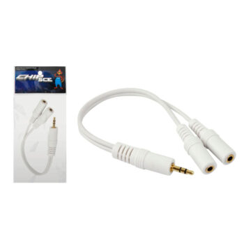 Cabo Y Headset para fone 1 P2 Macho para 2 P2 Fêmea ChipSCE