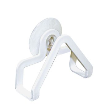 Porta Esponja de Plástico com Ventosa Branco Daivak 2 unidades