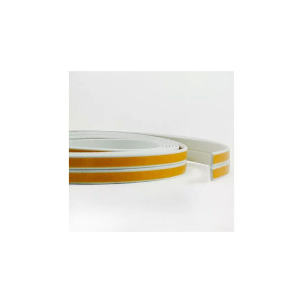 Veda Frestas Auto Adesivo Branco Modelo I Comfort 9mmx3m - Imagem 5