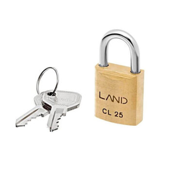 Cadeado de Latão Land 25mm