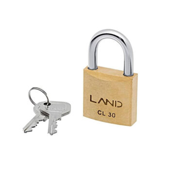 Cadeado de Latão Land 30mm