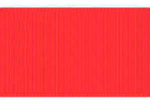 Tapete Passadeira de Cozinha Tropical Vermelho Ferrari Kapazi 43cm x 1m