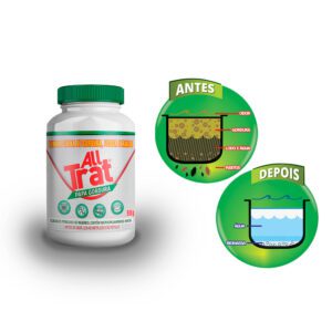 Limpa Fossa e Caixa de Gordura 3 em 1 All Trat 9 Doses 90g