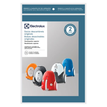 Kit Sacos Descartáveis Para Aspirador de Pó SBENE Electrolux 3 Unidades