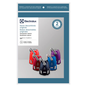 Kit Sacos Descartáveis Para Aspirador de Pó SBEBE Electrolux 3 Unidades