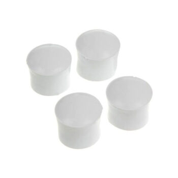 Ponteira Externa para Móveis em PVC Branco 5/8'' Betters 4 unidades