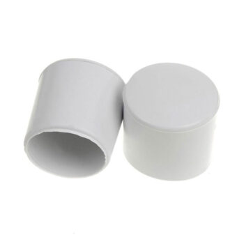 Ponteira Externa para Móveis em PVC Branca 1'' Betters 4 unidades