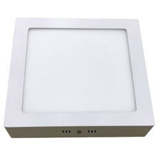 Plafon Led Sobrepor Quadrada 24W Biv.3.0K Led