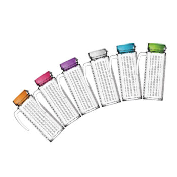 Jarra Ladrilhos de Vidro com Tampa Nadir 1,2L