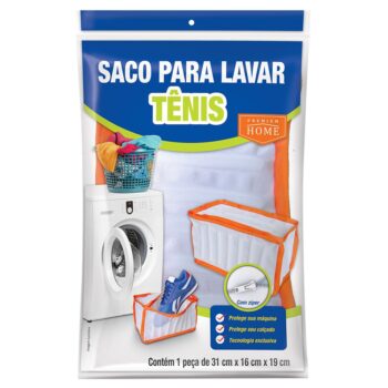 Saco de Lavar Tênis Poliéster Plast Leo