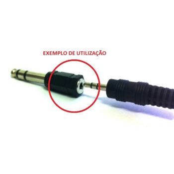 Adaptador Stereo P10 x J2 Connect