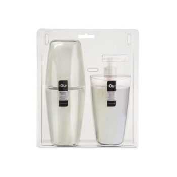 Kit de Banheiro em Acrílico Branco OU 2 peças