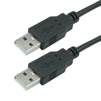 Cabo USB 2.0 Macho x Macho Preto 5+ 1,8m