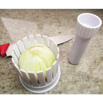 Fatiador de Cebola em Plástico Branco Fackelmann