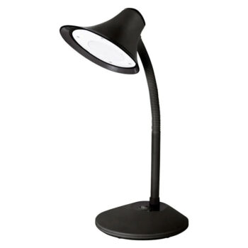 Luminária Led de Mesa TLM10 Haste Flexível Preta Taschibra