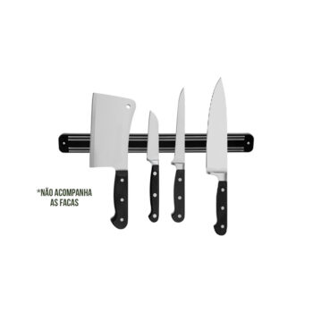 Barra Magnética de Inox para Facas Paramount 33cm