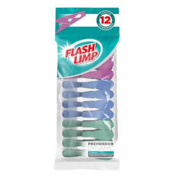 Prendedores de Roupa Dynamic Flashlimp 12 Peças
