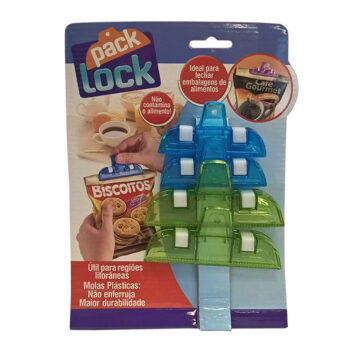 Jogo de Prendedores para Embalagem Secalux 5 unidades