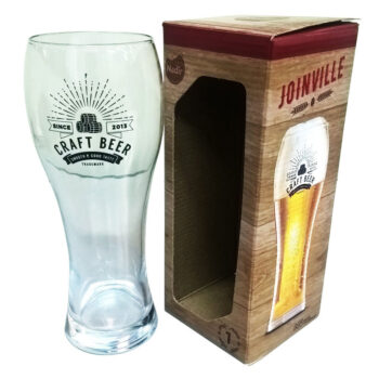 Copo de Vidro Joinville para Cerveja Nadir 680ml