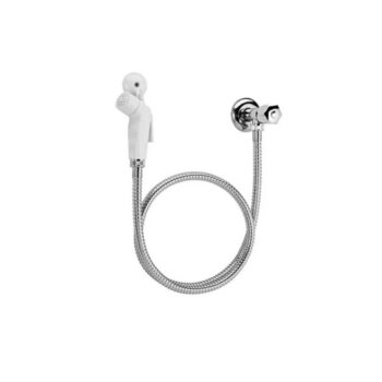 Ducha Higiênica com Registro de Inox Flexível Blukit 1,2m