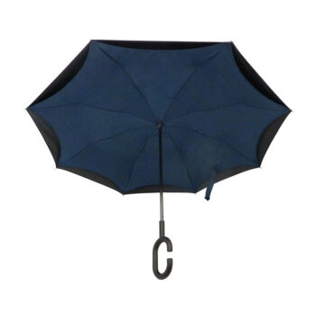 Sombrinha Manual Dupla Face Cabo em C Brizi