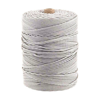 Corda Multifilamento Trançada Branca Vonder 3mmx1m