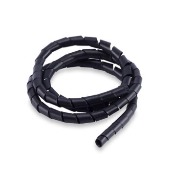 Organizador de Cabos/Fios Preto 12,5mm Daneva 1,5m