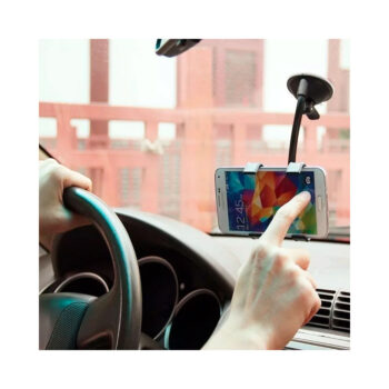 Suporte de Celular Automotivo com Carregador USB Exbom