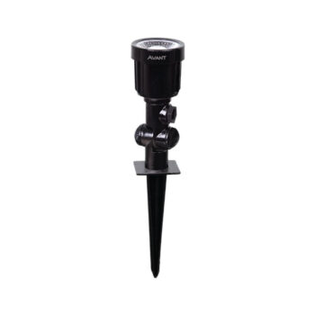 Espeto Led 5W Preto Bivolt Jardim Verde Avant