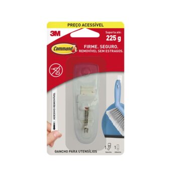 Gancho Adesivo para Utensílios Command 3M até 225g