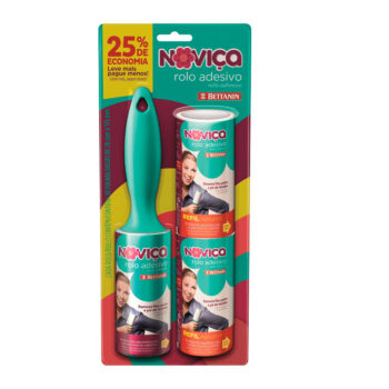 Rolo Adesivo Amarelo 30 Folhas Bettanin 2 Refil