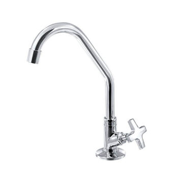 Torneira para Lavatório Bica Alta Cromada Esteves