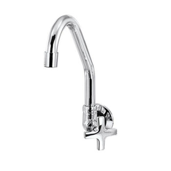 Torneira para Cozinha de Parede Cromada C34 Esteves