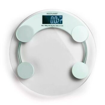 Balança Digital Eatsmart para até 180 kg Branca Multilaser