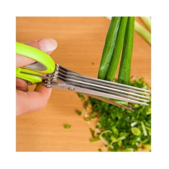 Tesoura de Cozinha 5 Lâminas Aço Inox Uny Home