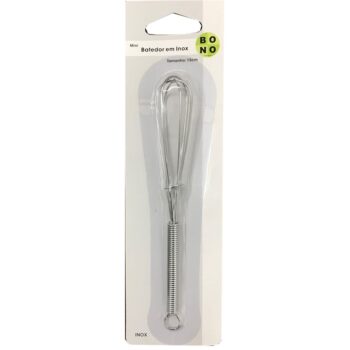 Mini Fouet de Inox para Ovos Bono 15cm