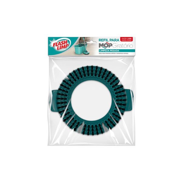 Refil Mop Giratório Limpeza Pesada Flashlimp - Imagem 2