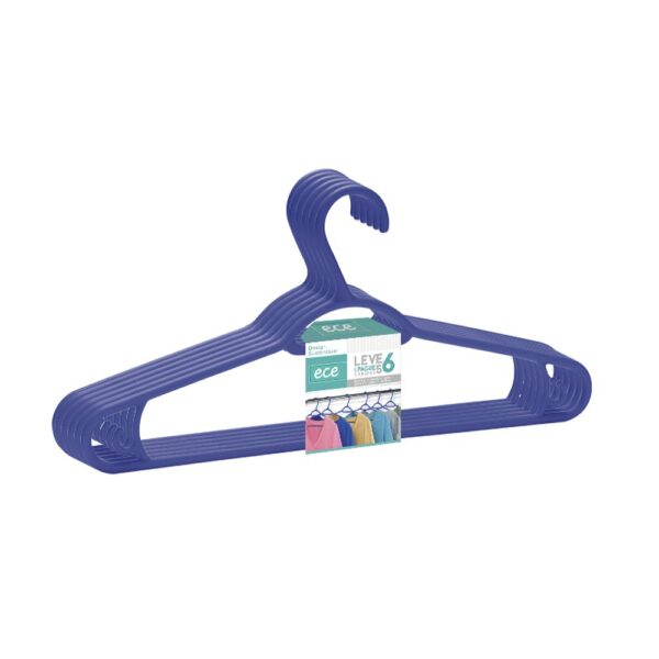 Cabide de Plástico para Roupa Das'Plast Leve 6 Pague 5 - Imagem 3