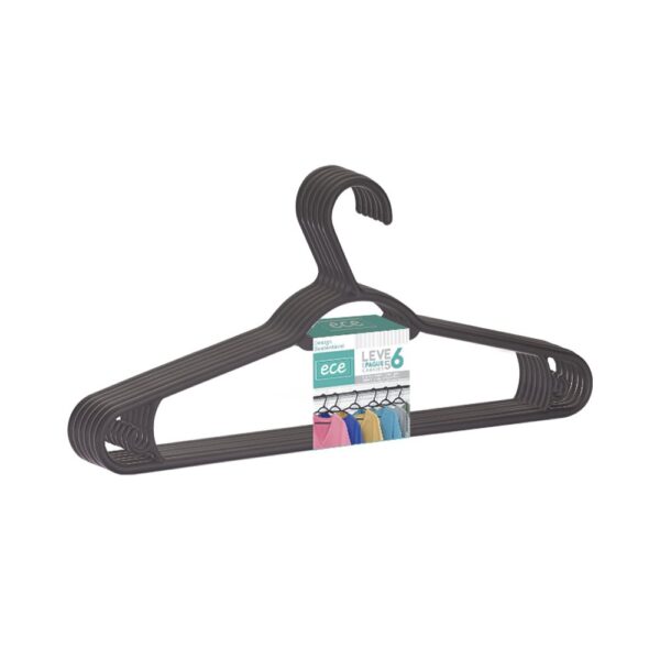 Cabide de Plástico para Roupa Das'Plast Leve 6 Pague 5 - Imagem 6