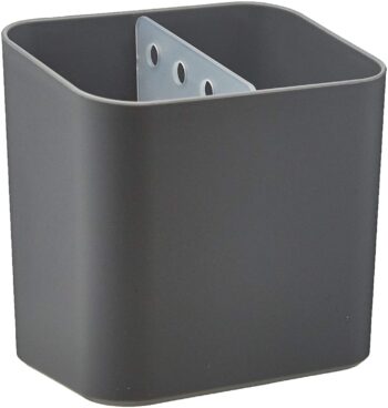 Escorredor de Talher Plástico Cinza Trium 12cm